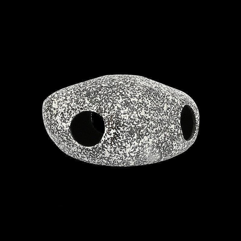 Cichlid Tin Aquarium Stone Decorations: Small, Medium, Large, And Extra-Large Sizes For Ponds, Shrimp Farms, And More.