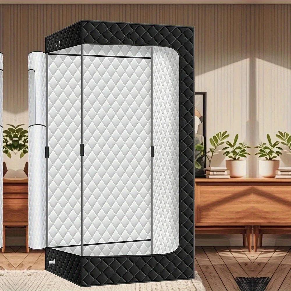 Portable Full-Body Sauna Tent for Indoor Detox.
