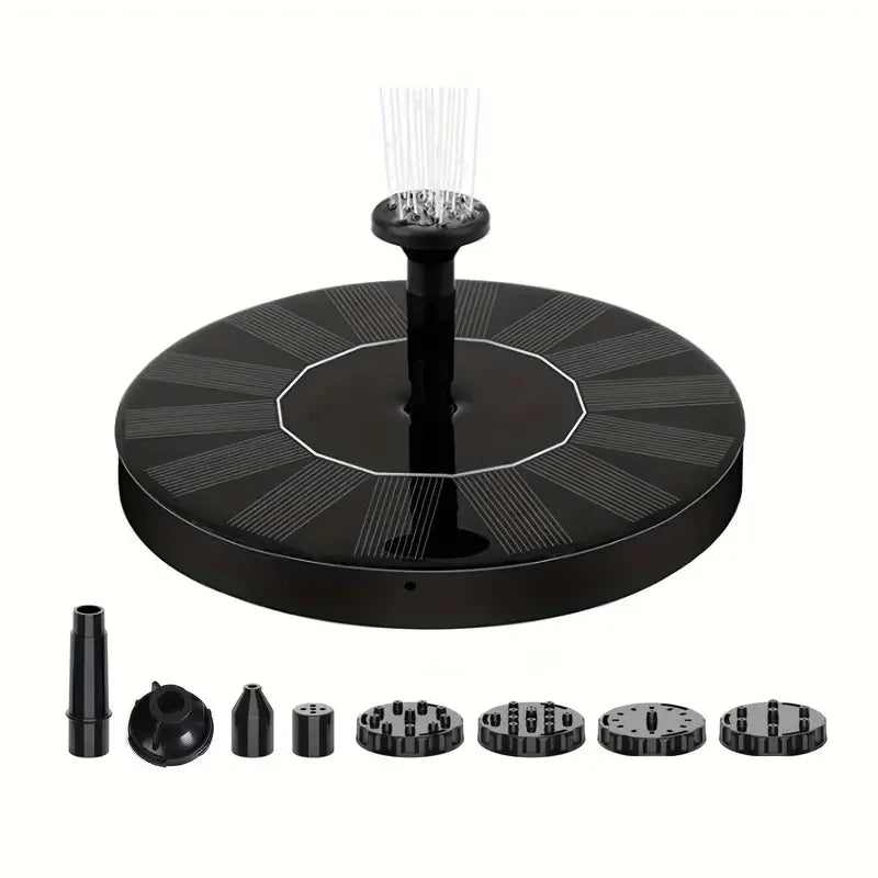 Solar Fountain Pump for Outdoor Waterscapes.