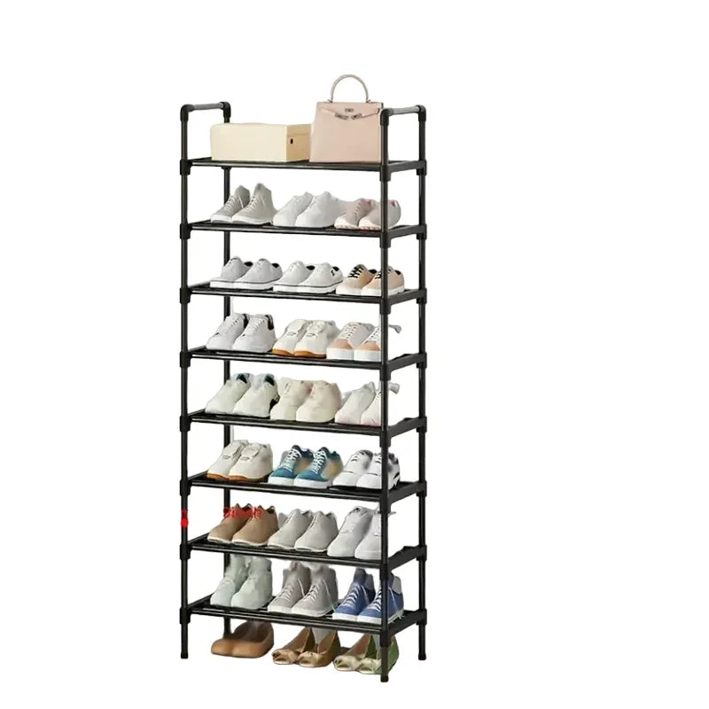 Adjustable Multi-Layer Shoes Storage Rack - Keep Your Space Organized.