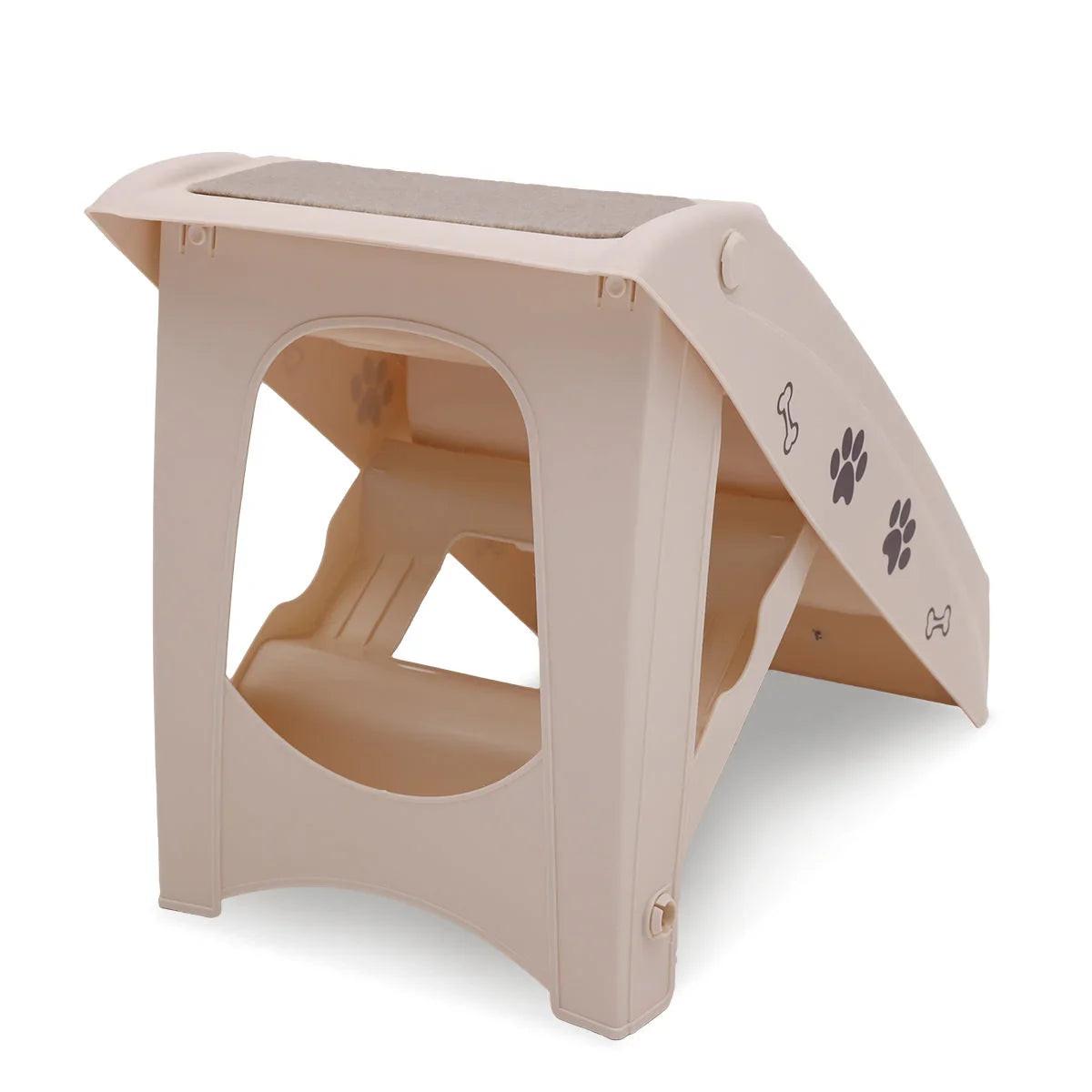 NNEDPE 50cm Foldable Step Ladder Stairs.