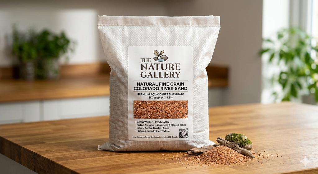Premium Natural Fine Grain Colorado River Sand – 5kg