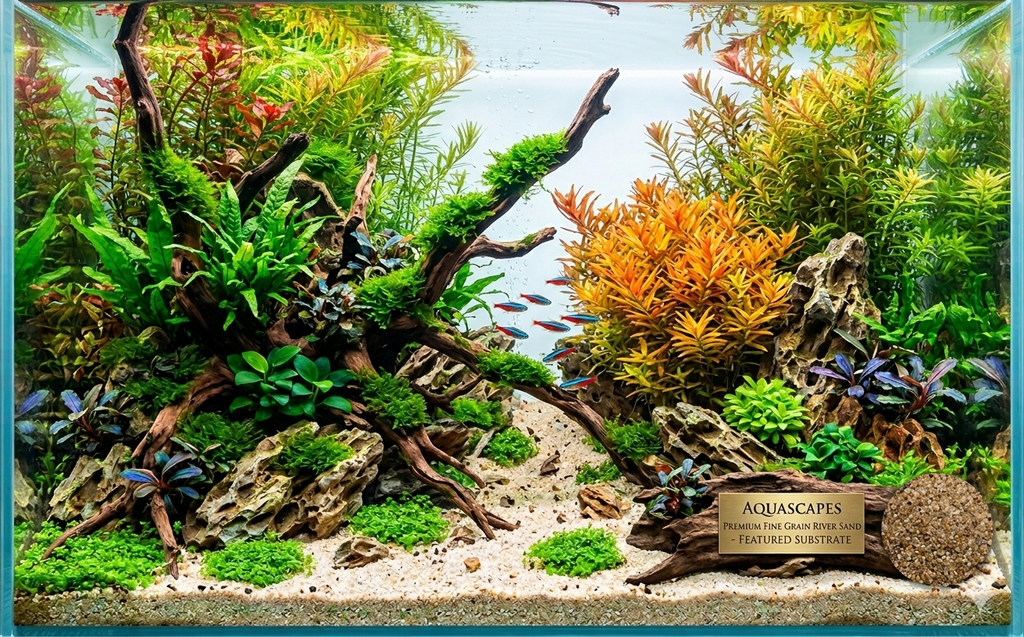 Premium Natural Fine Grain Colorado River Sand – 5kg