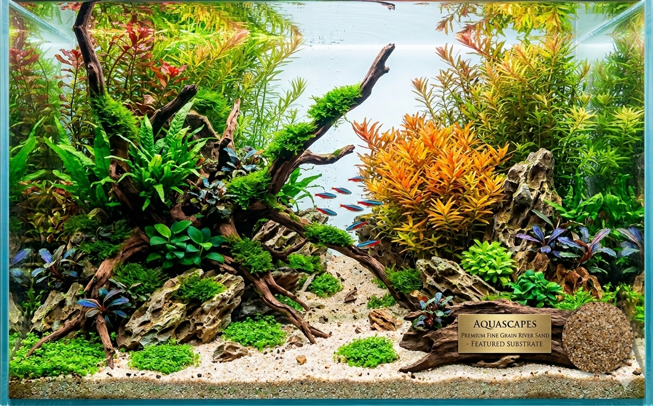 Premium Natural Fine Grain Colorado River Sand – 5kg