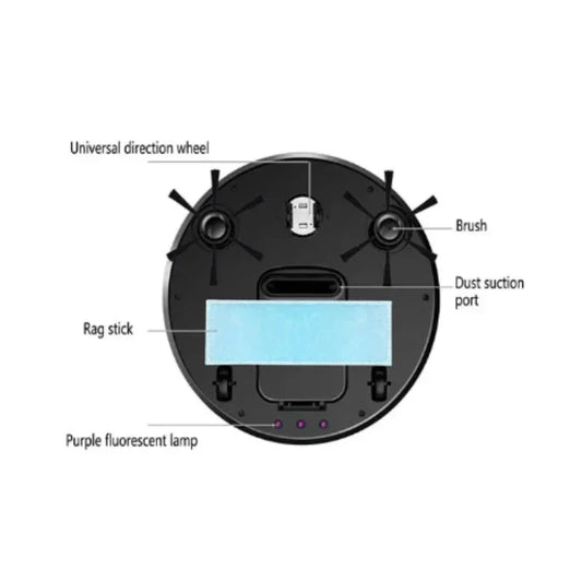 NNEOBA Ultra-Thin Robot Vacuum Cleaner.